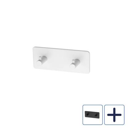 Habo Flair håndklædekrog, dobbelt