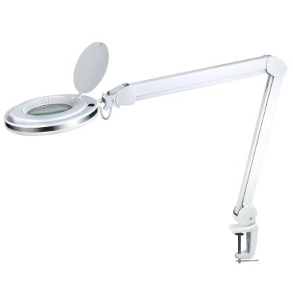 Halo Design Magni LED bordlampe med 3x forstørrelse, hvid