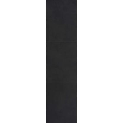 Fibo Cement vådrumspanel med 60 x 80 cm fliselook, 10 x 600 x 2400 mm, dark ash silk