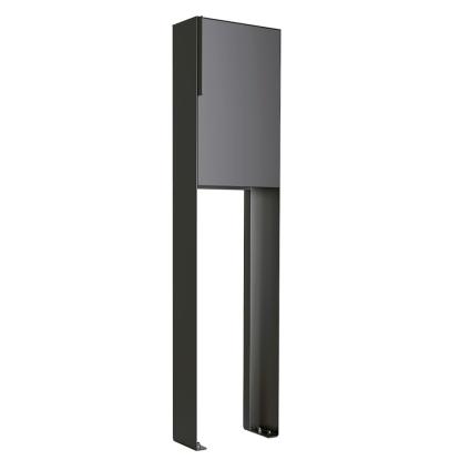 Bravios Faro postkasse med stander, antracit