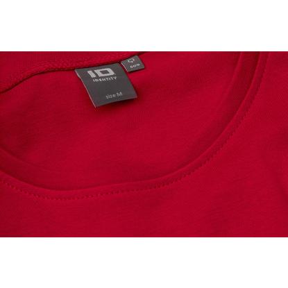 ID 0509 Interlock T-shirt med lange ærmer, dame, rød