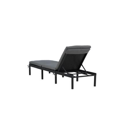 Venture Design Bilbao liggestol med hynde, sort