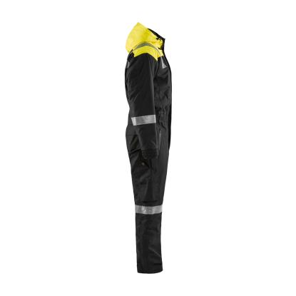 Blåkläder 6787 vinter kedeldragt, sort/hi-vis gul