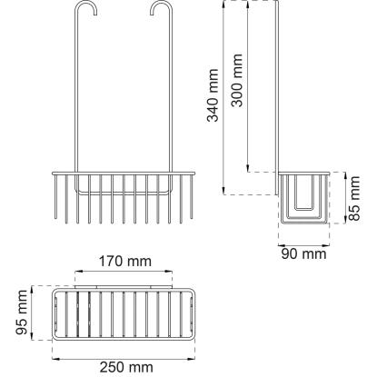Habo Azalea single armaturhylde, hvid, cc 150-160 mm