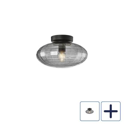 Halo Design Mesh loft- og væglampe, smoke