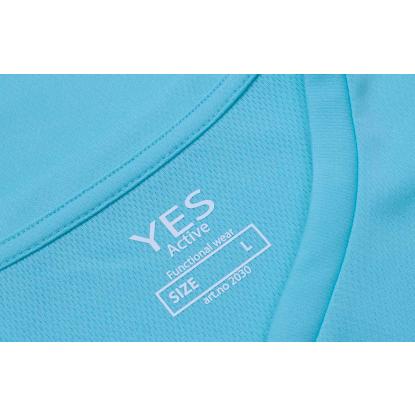 ID 2030 YES Active T-shirt, cyan