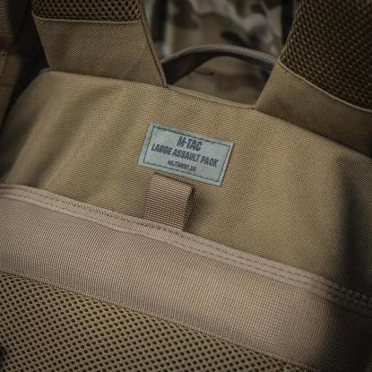 M-TAC Assault rygsæk, large, tan - 36 liter