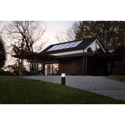 Norlys Arendal LED pullert, lille, sort, IP65