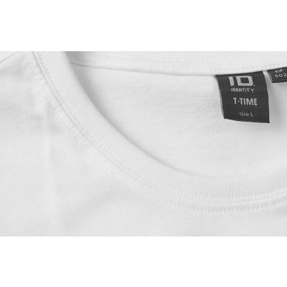 ID T-TIME® 0502 T-shirt, tight, hvid