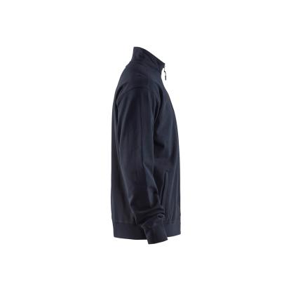 Blåkläder 3371 sweatshirt full zip, mørk marineblå