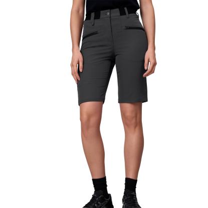 ID CORE 0913 stretch shorts, dame, koks grå