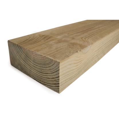 Frøslev bræt, 50 x 150 x 4200 mm, grøn trykimprægneret fyr