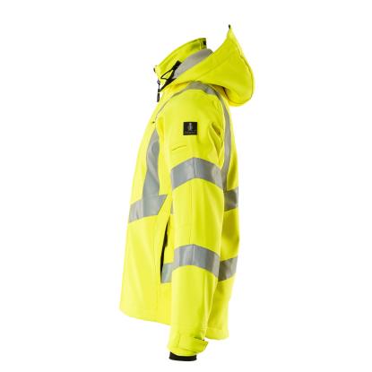 MASCOT SAFE SUPREME Blackpool softshell jakke, hi-vis gul