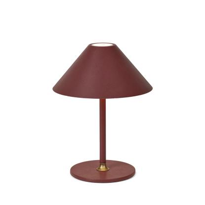 Halo Design Hygge LED batterilampe, maroon