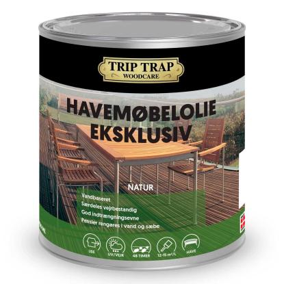 Trip Trap havemøbelolie eksklusiv, natur - 750 ml