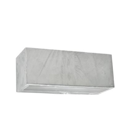 Norlys Asker Big, Down, væglampe, galvaniseret, E27, IP44