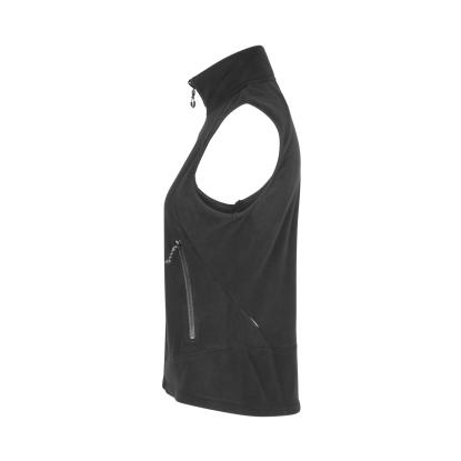 ID 0812 Active vest, mikrofleece, dame, sort