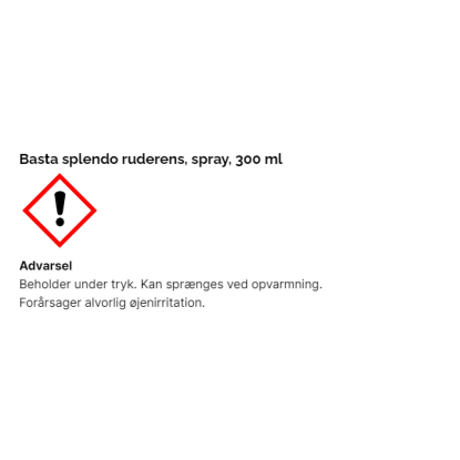 Basta splendo ruderens, spray, 300 ml
