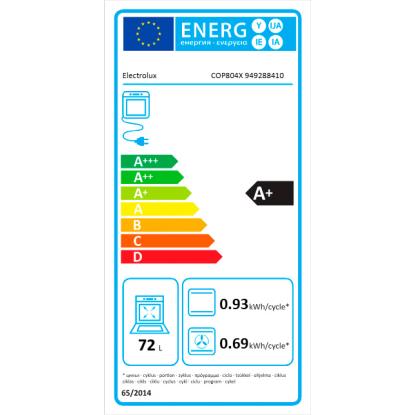 Electrolux COP804X ovn til indbygning, 72 liter