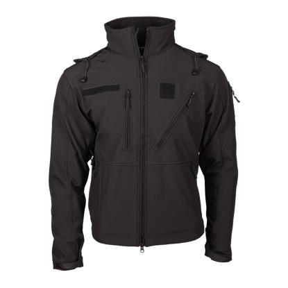 Mil-Tec SCU 14 softshelljakke, sort