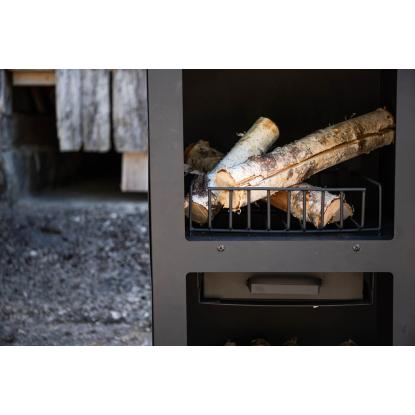 Venture Design Alo ildsted, sort, 199 x 45 x 45 cm