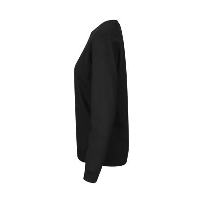 ID PRO Wear CARE 0381 sweatshirt, ubørstet, dame, sort