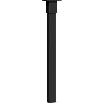 Scanbad Match stang til loftmontage, model D, 100 cm, sort