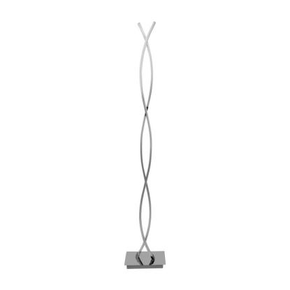 EGLO LASANA 2 LED gulvlampe, H142 cm, krom