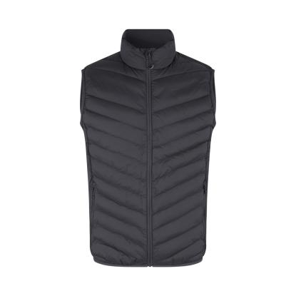 ID 0892 bodywarmer vest med stretch, silver grey