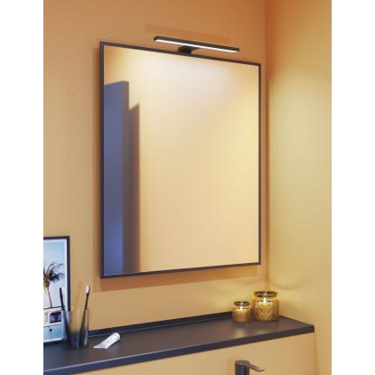 Scanbad Libra LED lampe til spejl, 30 cm, sort