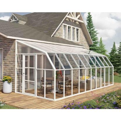Rion Sun Room 410 udestue, polypropylen/akryl, hvid - 16,3 m²