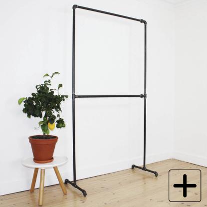 Simple Racks Tribeca tøjstativ, 210 cm højt