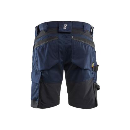 Blåkläder 1753 håndværker shorts med stretch, mørk marineblå