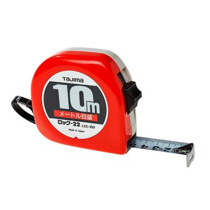 Tajima Hi Lock båndmål, 22 mm, rød - 10 meter
