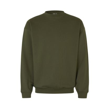ID 0600 sweatshirt, klassisk, oliven