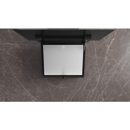 Siemens iQ300 væghængt emhætte LC67KFN60, sort, 60 cm