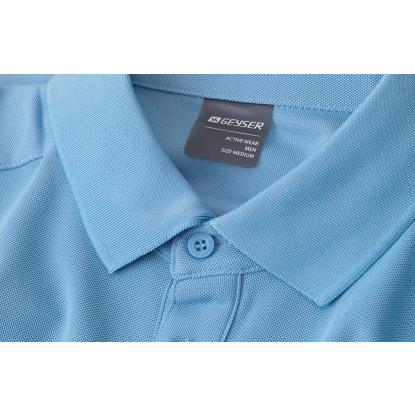 GEYSER G21006 poloshirt, funktionel, lys blå