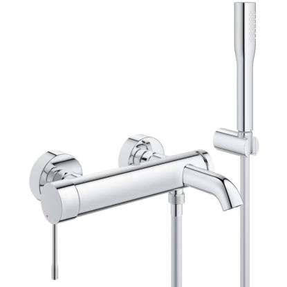 GROHE Essence New komplet 1-grebs armatur til kar og brus, krom