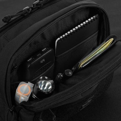 M-TAC Elite EDC skuldertaske, sort