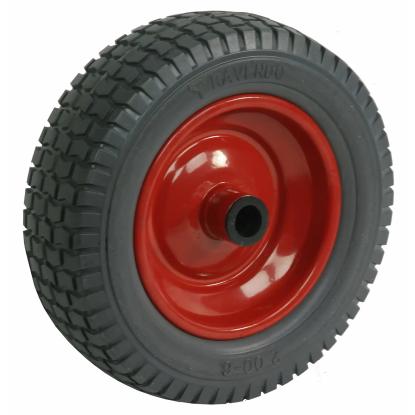 Ravendo ER 10 PUR hjul, 3,00 x 4, sort - 10"