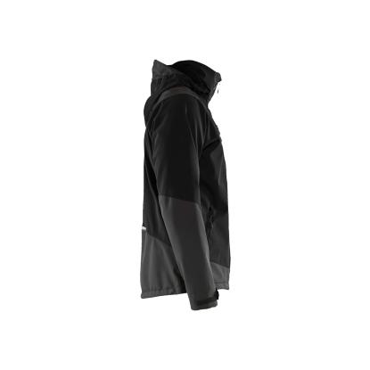 Blåkläder 4749 softshell jakke, sort/hi-vis gul
