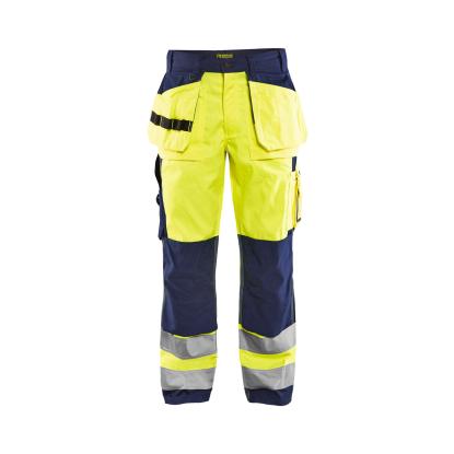Blåkläder 1533 high vis buks, hi-vis gul/marineblå