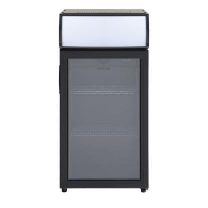 Scandomestic SC 81 BE displaykøleskab, 60 liter