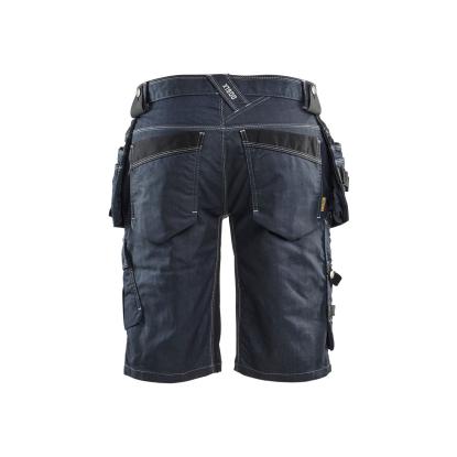Blåkläder 1992 håndværker shorts stretch x1900, marineblå/sort