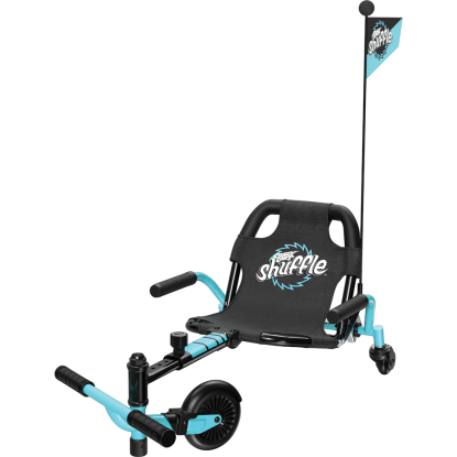 Razor crazy card shuffle go-cart, lyseblå