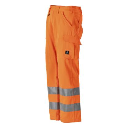 MASCOT SAFE LIGHT arbejdsbukser med lårlommer, hi-vis orange
