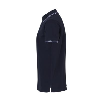 ID 0522 Kontrast poloshirt med stretch, navy