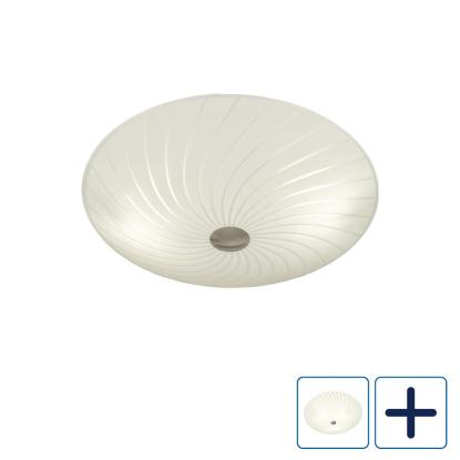 Aneta Cyklon plafond, glas, hvid