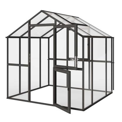 KGT Aptasia III,small, drivhus, antracitgrå, 5,06 m²