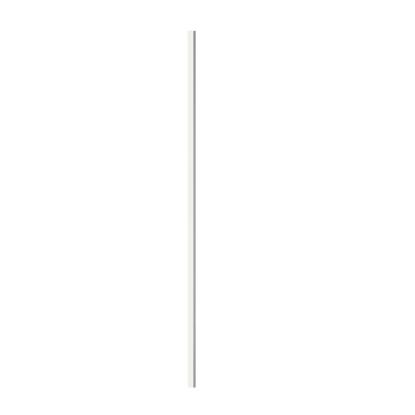 I-Wood afslutningsliste til akustikpanel, hvidmalet, grå filt og lys kerne, folie, 16 x 42 mm